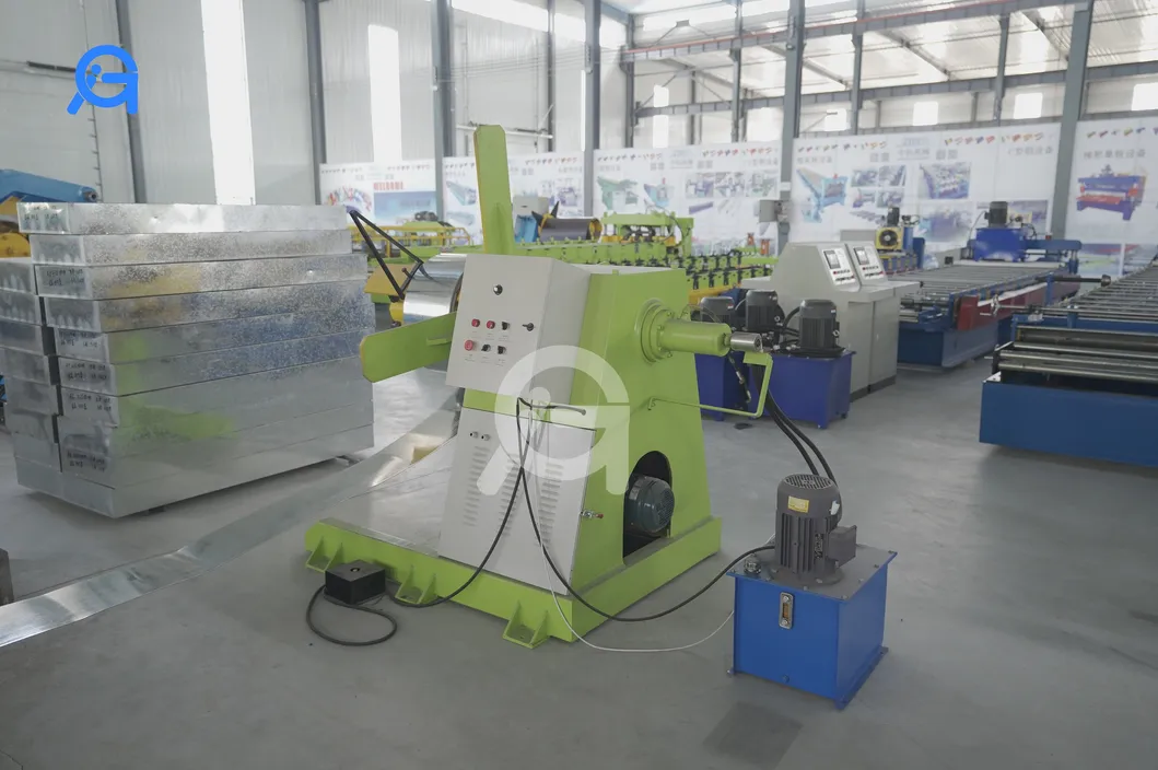 Cold Full-Automatic Quick Interchange Steel C U CZ Purline Channel Roll Forming Machine