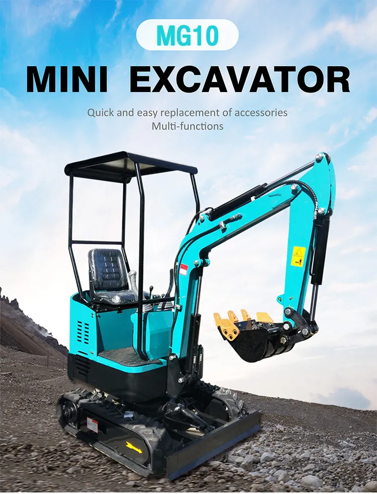Compact New 1 Tonn Mini Excavator for Sales