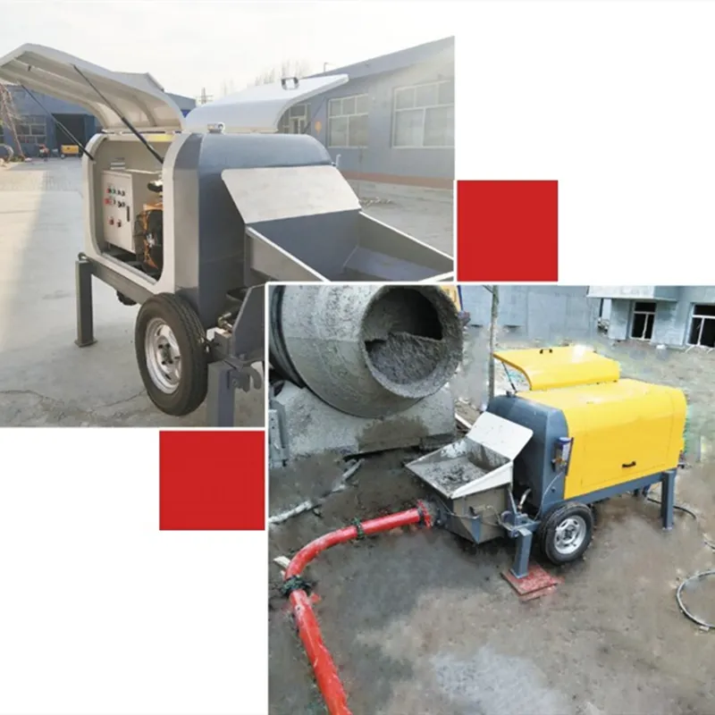 Concrete Mixer Machine with Pumping Machine/Concrete Mixer with Ce Approved