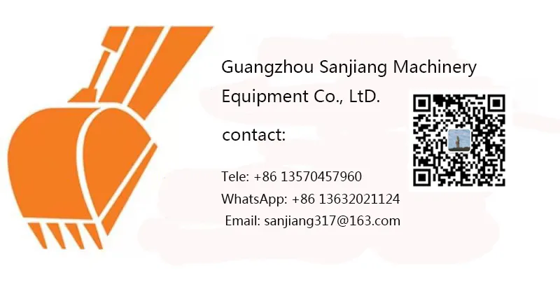 Construction Machinery Engine Parts Excavator Part Oil Cooler Core (6SD1 65mm 6p 7p)