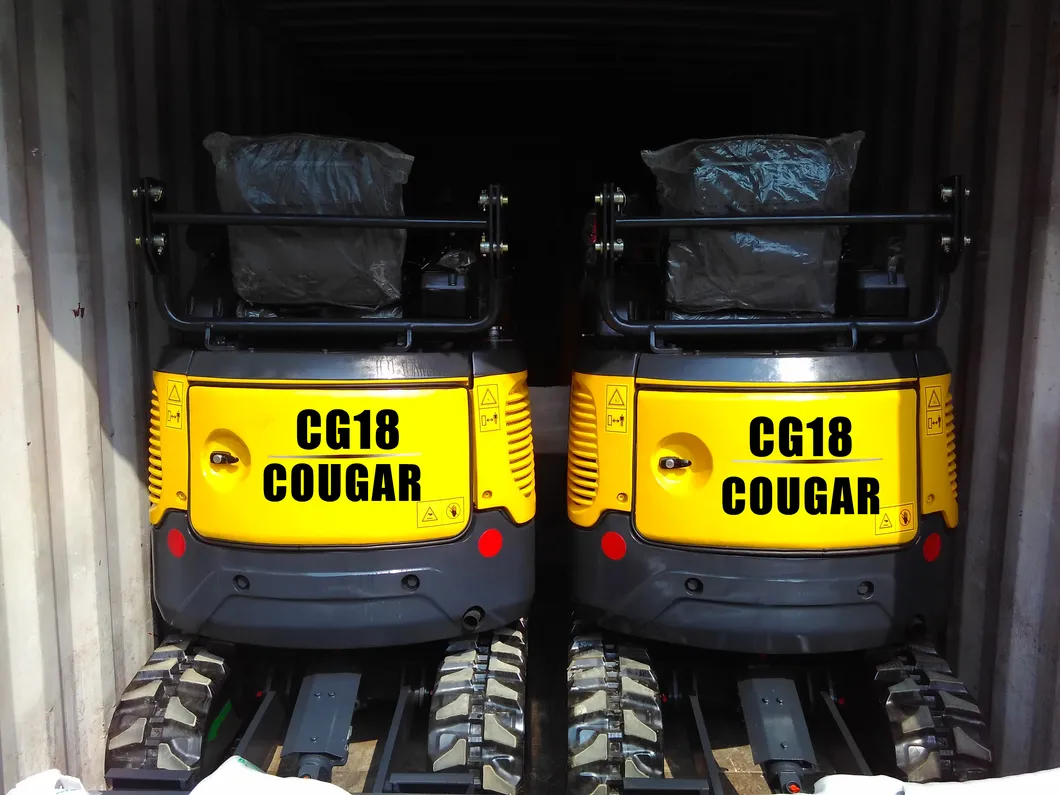 Cougar Cg4.5t Cg45-8b (23m3) Hot Sales Multifunction Backhoe Mini Excavator
