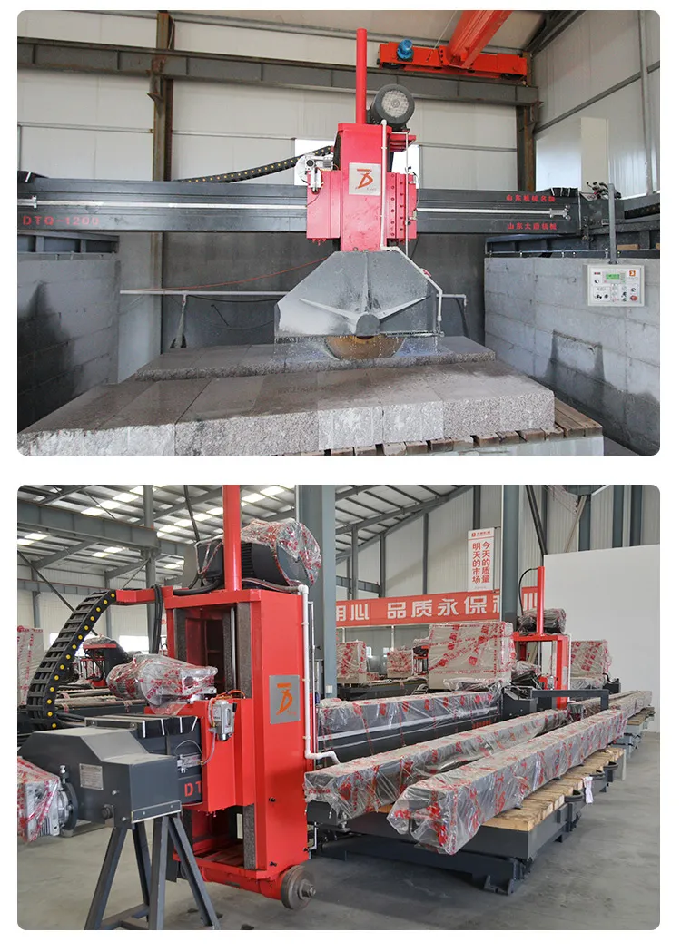 Datang Bridge Saw Granite Marble Stone Slab Tile Cutting Machine