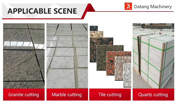 Datang Bridge Saw Granite Marble Stone Slab Tile Cutting Machine