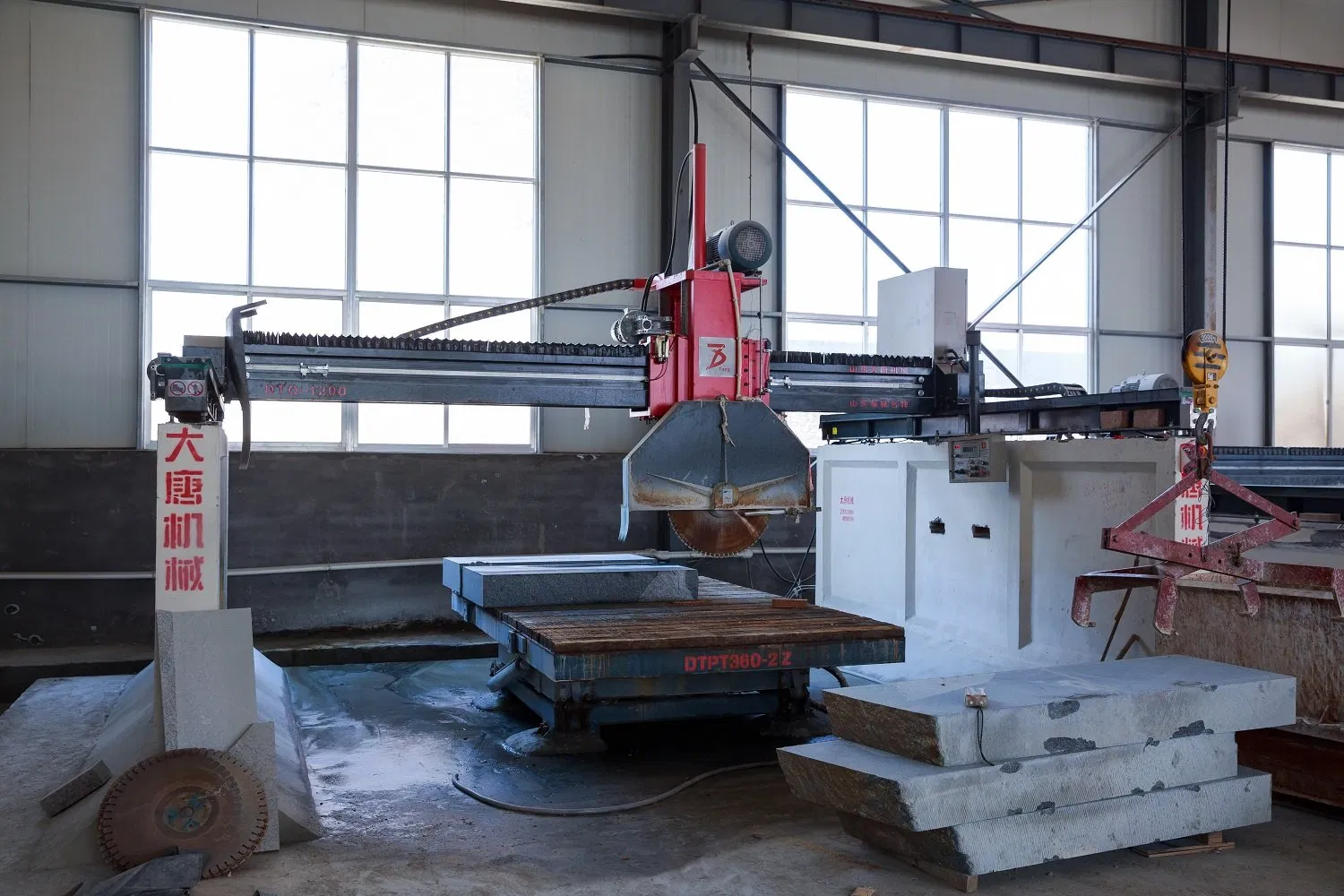 Datang Bridge Saw Rock Granite Stone Cutting Machine Marble Cutter