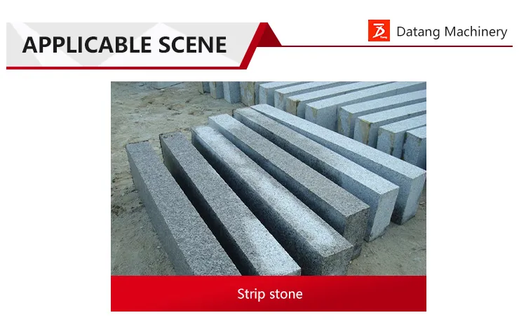 Datang Granite Marble Stone Block Cutter Curbstone Kerbstone Cutting Machine