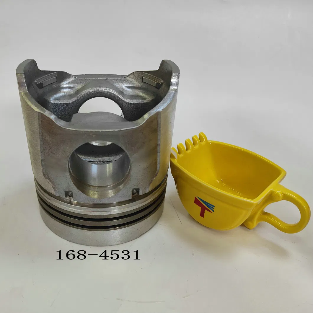 Diesel Engine Piston 3044448 for Machinery Engines Parts Lta10 Excavator Body as-Piston