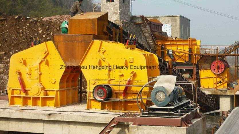Different Types of Rock Crushers Gravel Impact Crusher for Concrete Aggregate