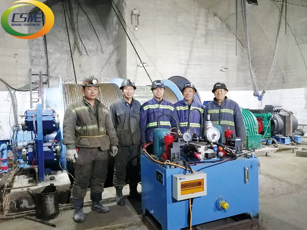Double Drum High-Speed Electric Mining Hoist for Coal Mine