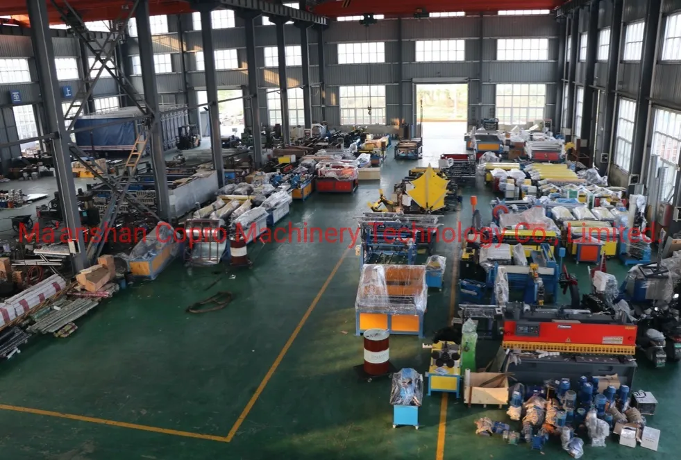 Ductwork Used Round Duct Grooving Machine with Cheap Price