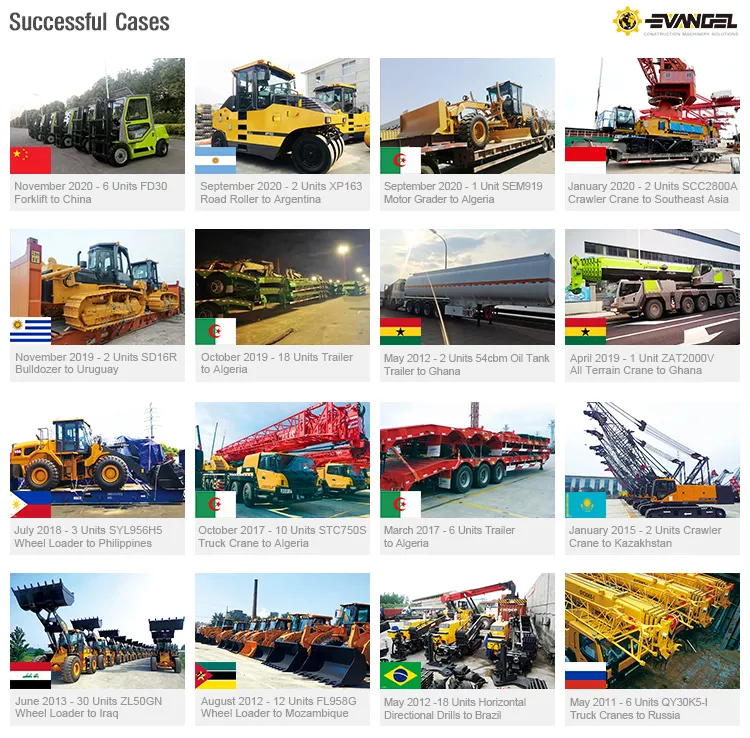 Engine 37 Ton Crawler Excavator E6360f 1.9m3 Bucket Capacity