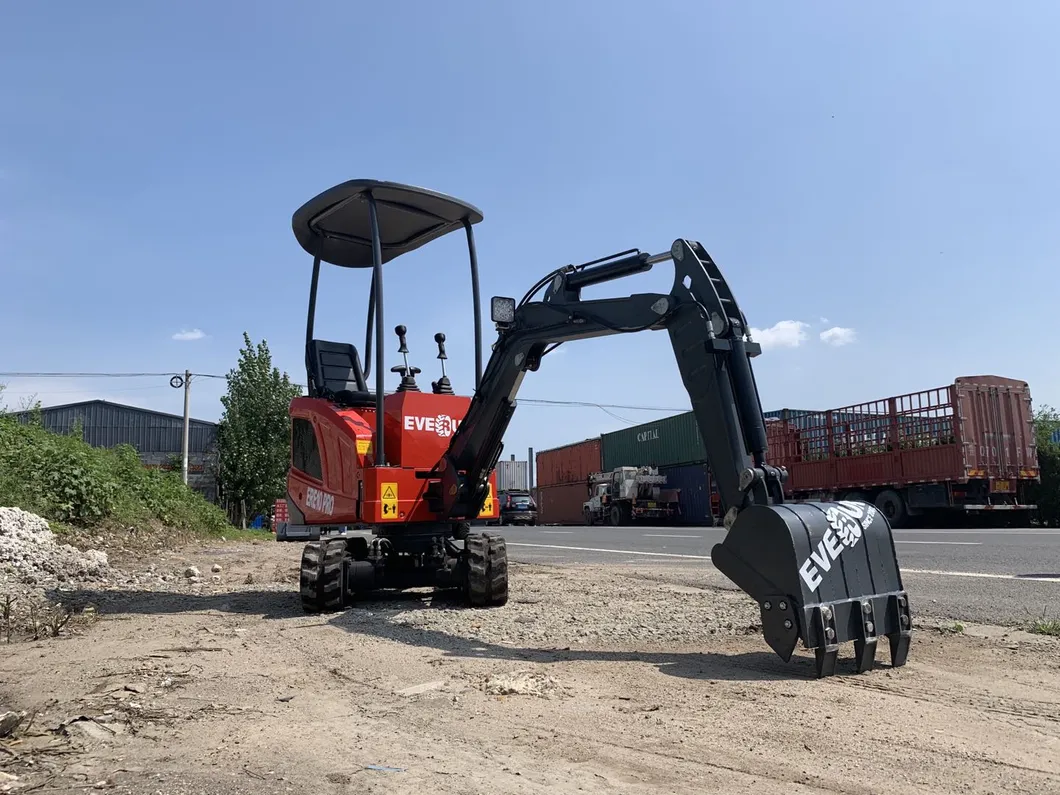 Ere10 PRO 1010kg Mini Crawler Excavator Everun with Euro5 Engine
