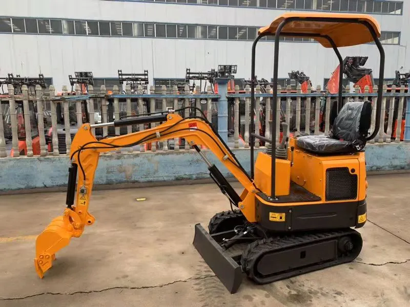 Everun Ere12 1.2ton Farm Hydraulic Pump Bucket Small Crawler Mini Excavator