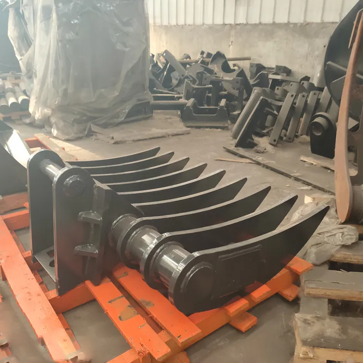Excavator Attachment Digger Root Rake Made with High Quality