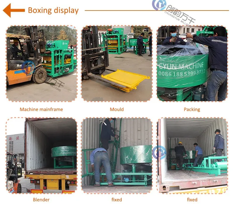 Factory Promotion Qt 4-25 Cement Adobe Brick Block Making Machine for Sale