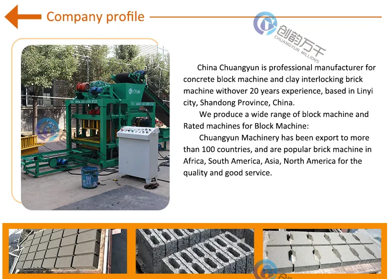 Factory Promotion Qt 4-25 Cement Adobe Brick Block Making Machine for Sale