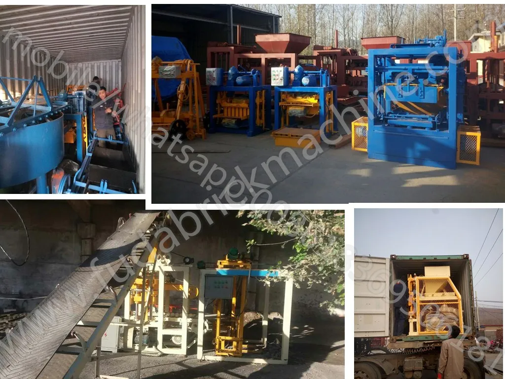 Factory Qt4-15 Cement Brick Molding Machine for Sell