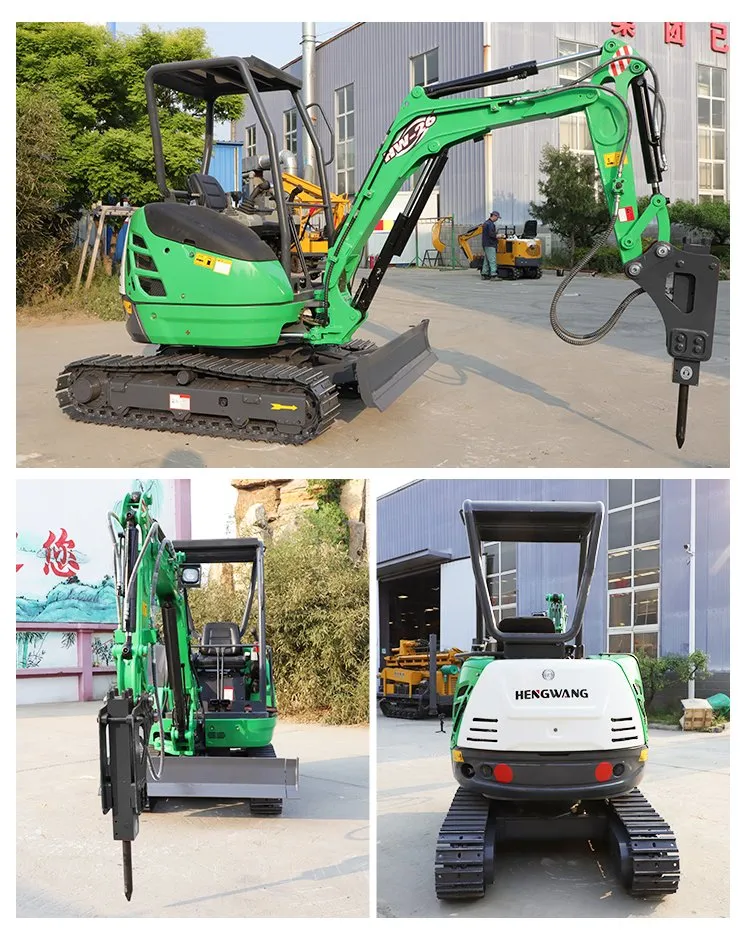 Factory Supply Wholesale 2.6ton Cralwer Excavator for Trenching