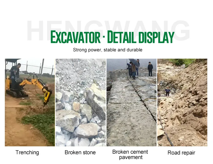 Factory Supply Wholesale 2.6ton Cralwer Excavator for Trenching