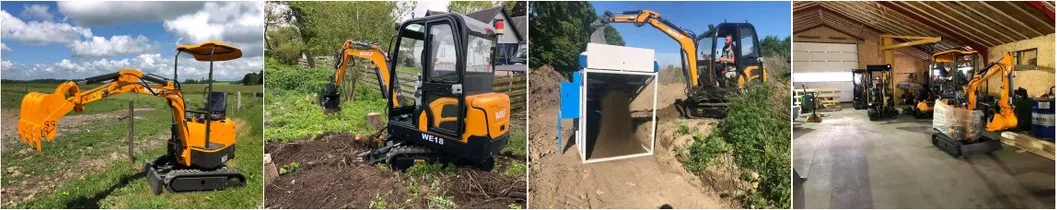 Farm Mini Digger 2.5ton Mini Excavator From Wolf