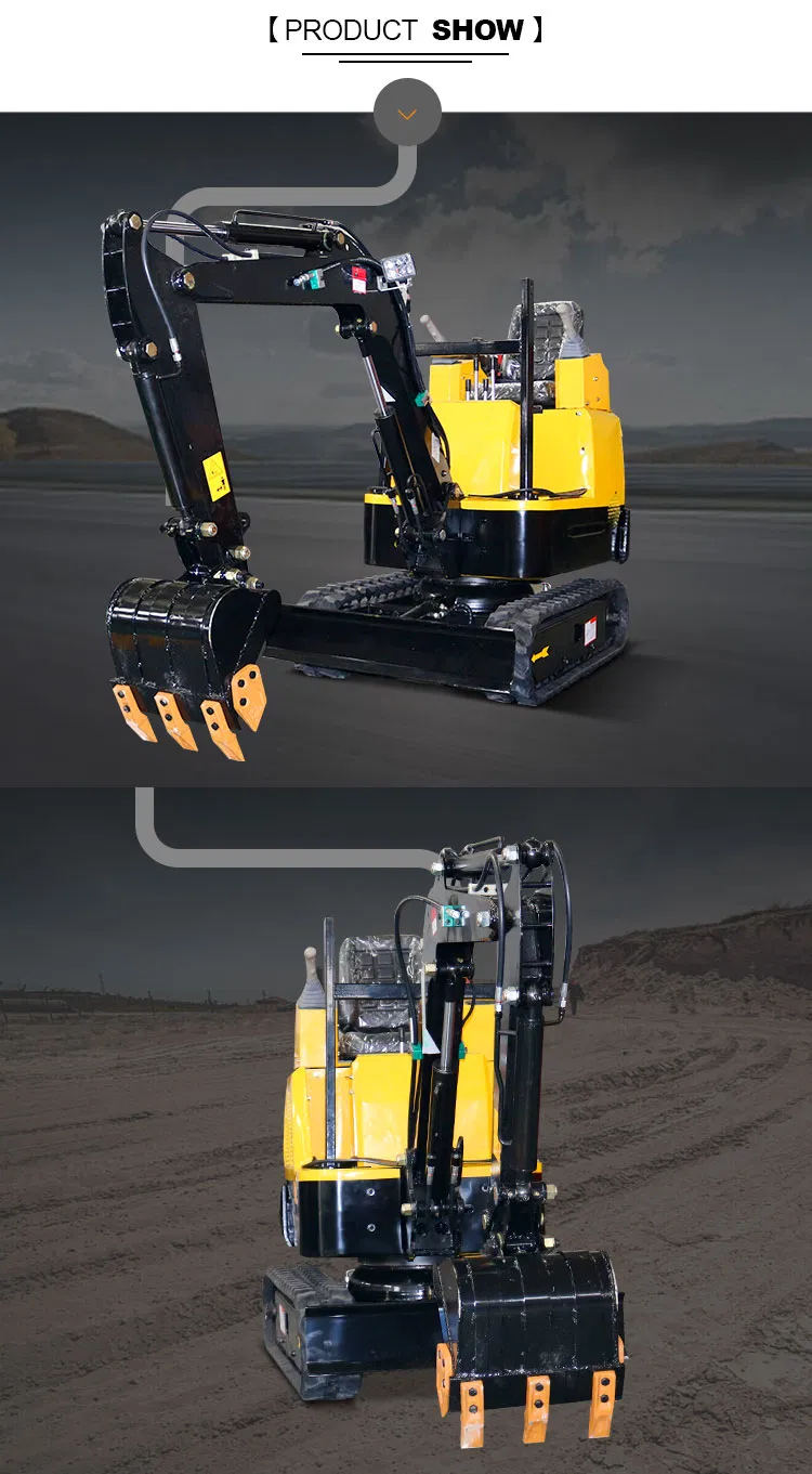 Final Drive Mini Excavator 1000kg Mini Walking Excavator for Sale