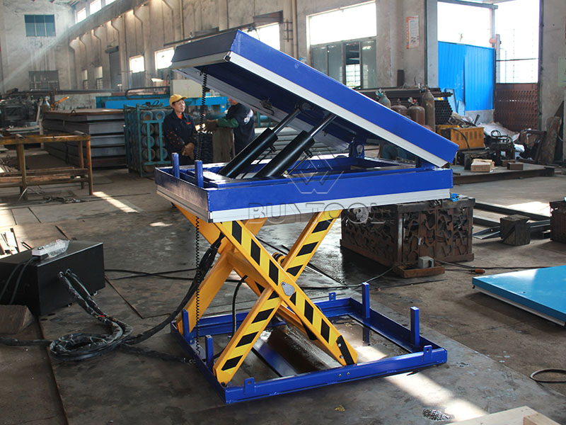 Fixed Hydraulic & Tilt Transport Lift Table