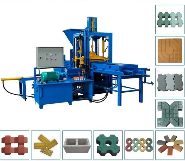 Full Automatic Concrete Block Machine, Automatic Cement Brick Block Machine