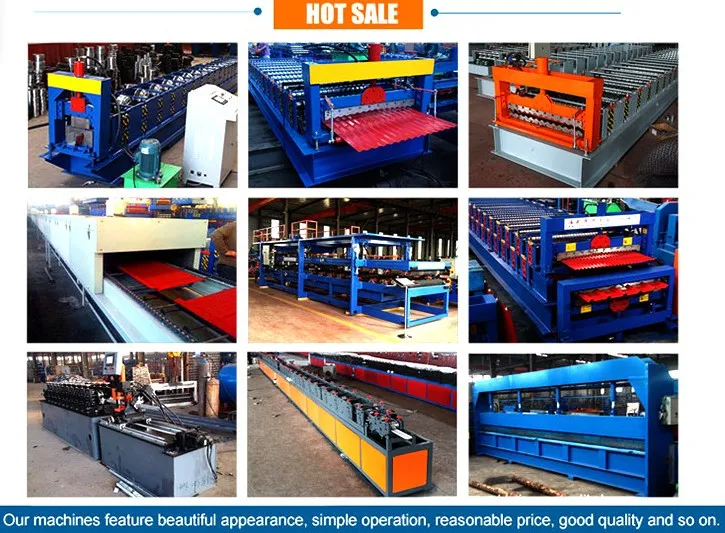 Galvanized Steel Roof Profile Light Keel Roll Forming Machine