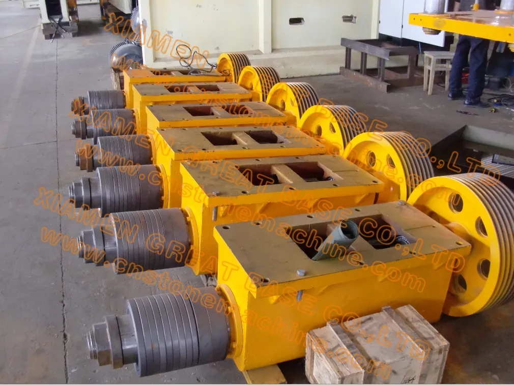 GBQQJ-2500C Bridge Type Hydraulic up and Down Multi blade stone cutting machine