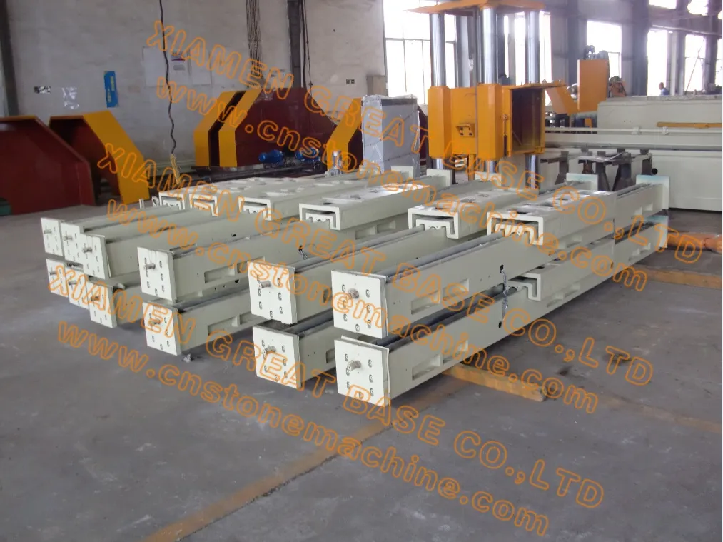 GBQQJ-2500C Bridge Type Hydraulic up and Down Multi blade stone cutting machine