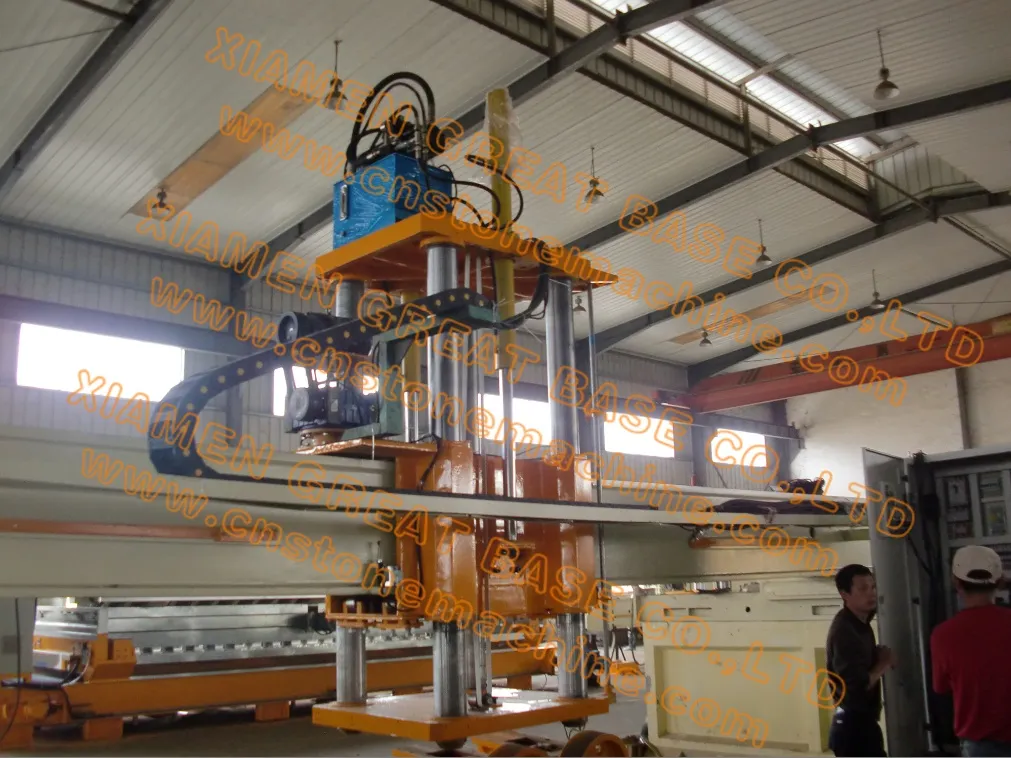 GBQQJ-2500C Bridge Type Hydraulic up and Down Multi blade stone cutting machine