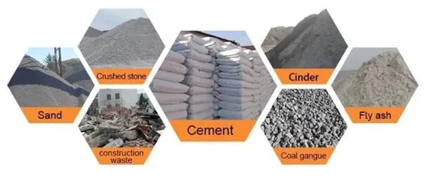 German Technology Construction Machinery Paving Block Brick Machine