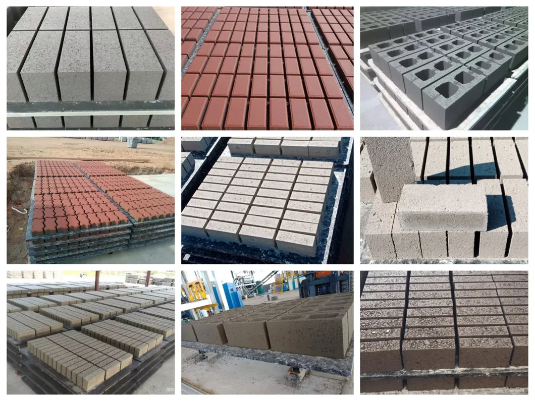 German Technology Construction Machinery Paving Block Brick Machine