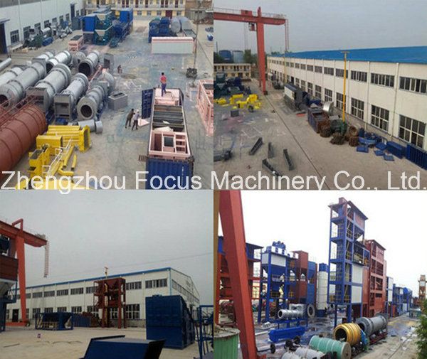 Good Mixing Effect Lb2500 Asphalt Batching Plant with 5 Layers Vibrating Screen