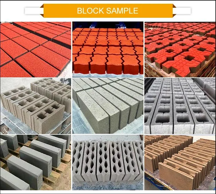 Good Quality Automatic Water Permeable Block Machine / Brick Machine Qt4-15 in Bangladesh India