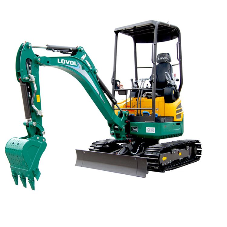 Good Quality Lovol 1.8 Ton Mini Crawler Excavator with Rubber Track Micro Digger Small Excavators Fr18e2-U