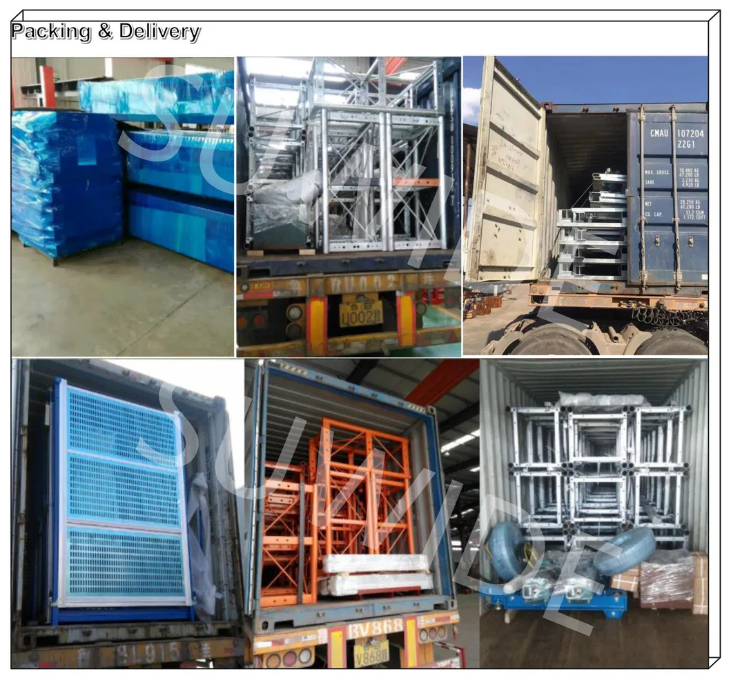 Heavy Duty Hydraulic Lifting Platform Warehouse Freight Elevator Cargo Lift for Goods