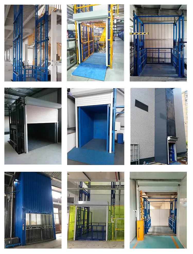 Heavy Duty Hydraulic Lifting Platform Warehouse Freight Elevator Cargo Lift for Goods
