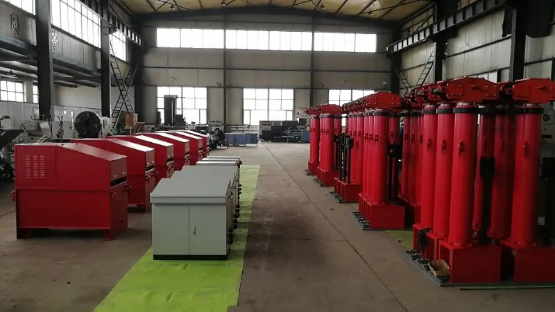 High Efficiency Hydraulic Tank Jacking System