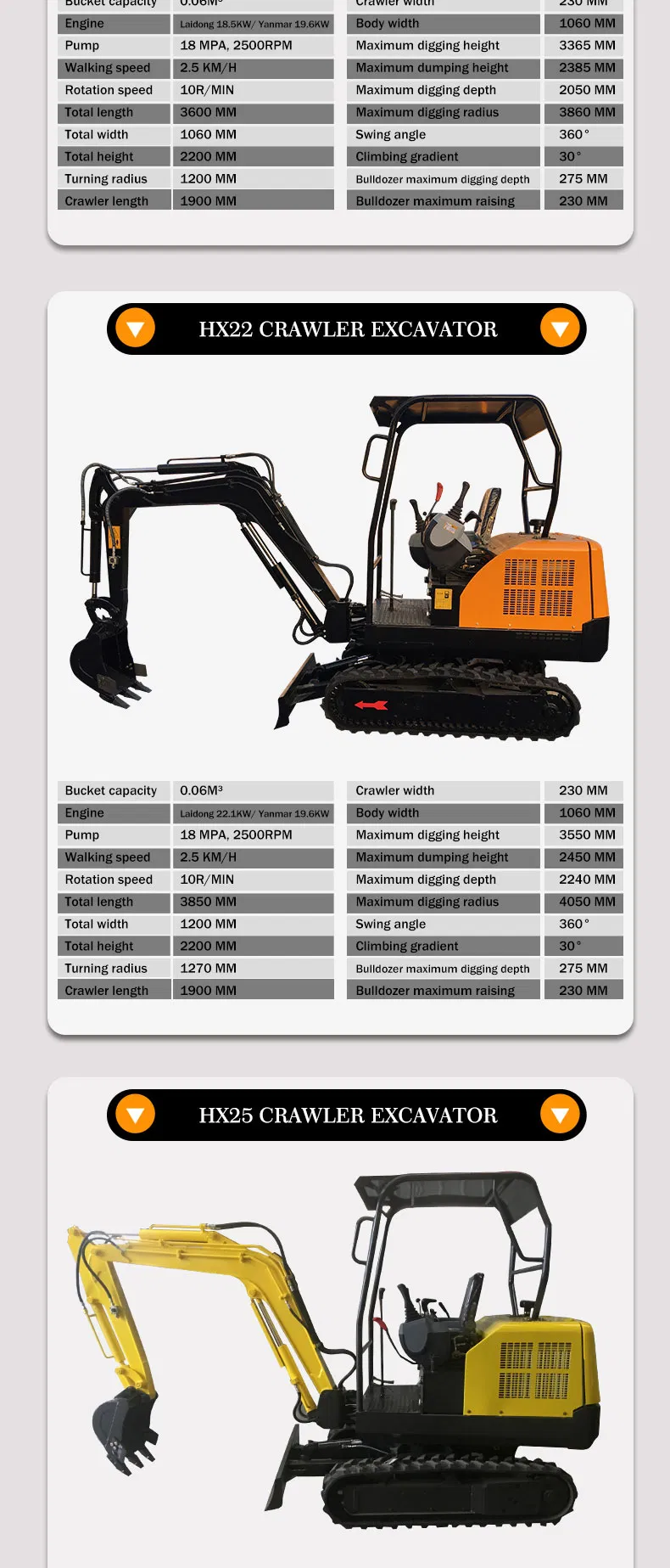 Hot Sales Ht10 (Yanmar engine) Multi-Functional Backhoe Hydraulic Mini Excavator
