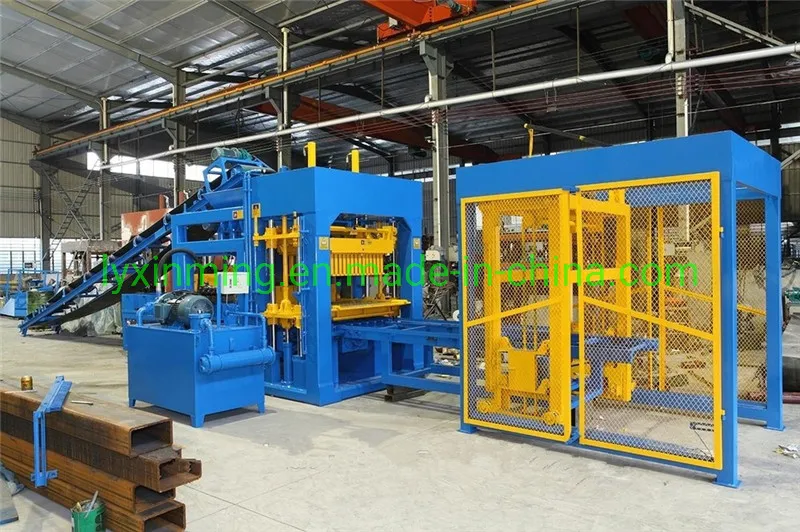 Hot-Selling Brick Machine Product Line Qt8-15 Cement Brick Machine Pavers Block Machine in Asia