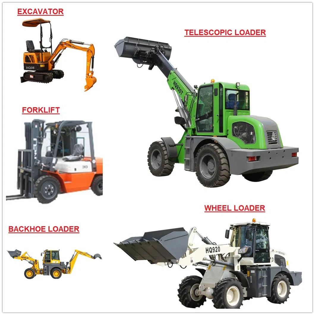 Hq16-9be Euro5 EPA4 Mini Excavator (1.7ton) with Extension Track