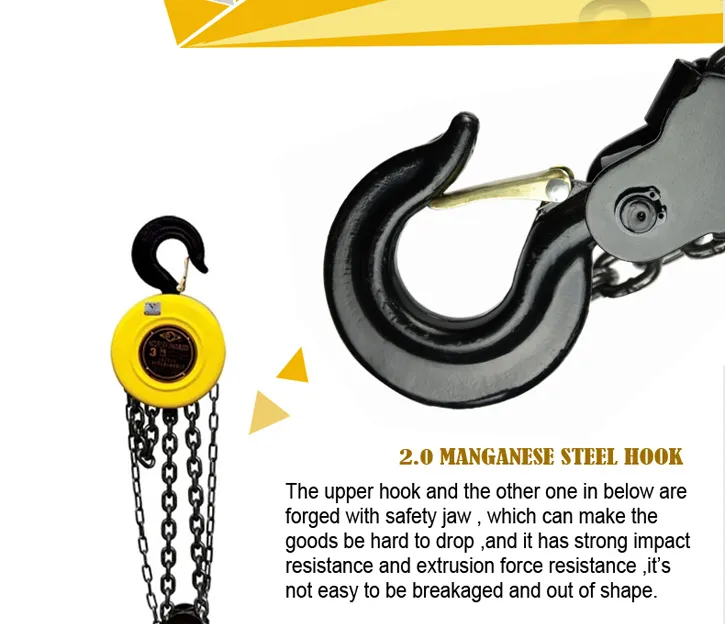 Hugo Hsz Hand Manual Hoist Chain Block