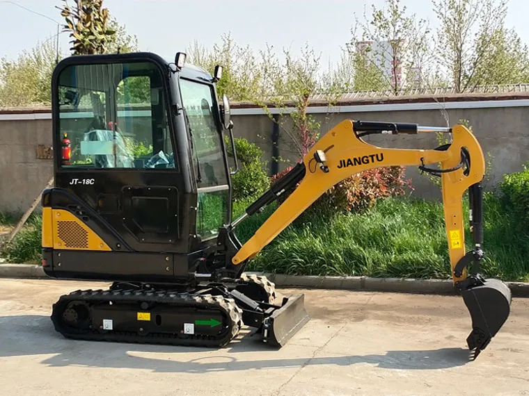 Hydraulic Crawler Cabin 2 Ton Mini Digger for Garden