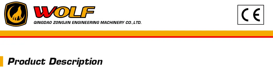 Hydraulic Mini Bagger Wolf Excavator Mini for Farming