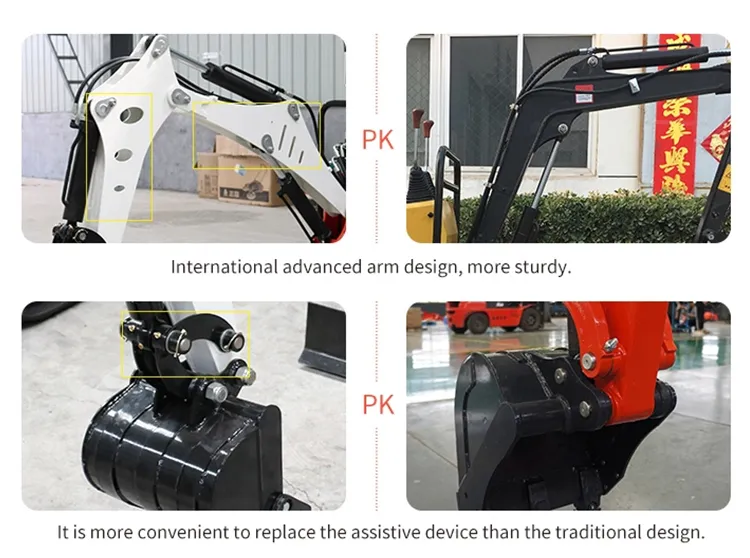 Hydraulic Mini Excavator Machine 800kg Ce Approved Mini Excavator