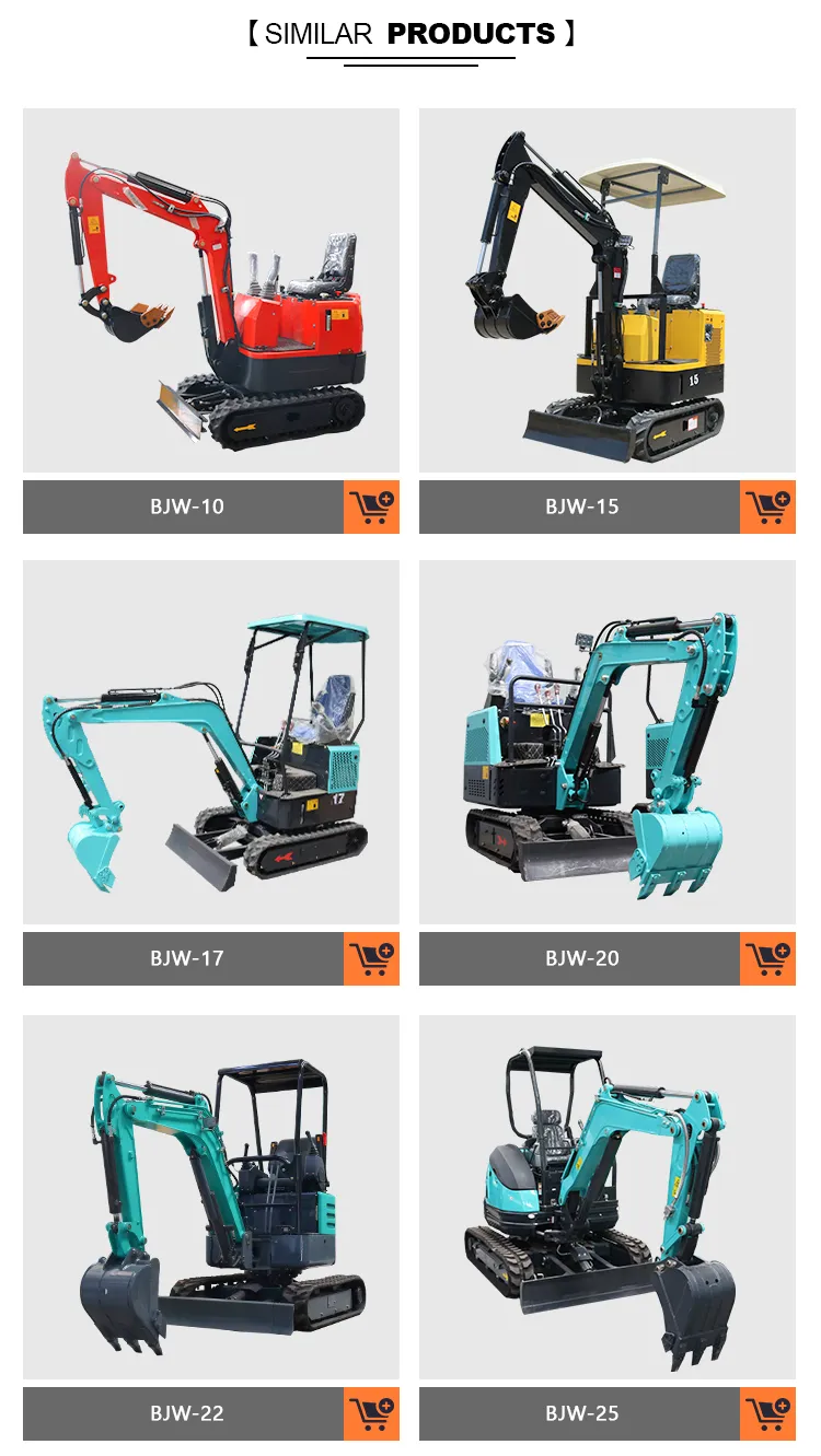 Hydraulic Mini Excavator Machine 800kg Ce Approved Mini Excavator