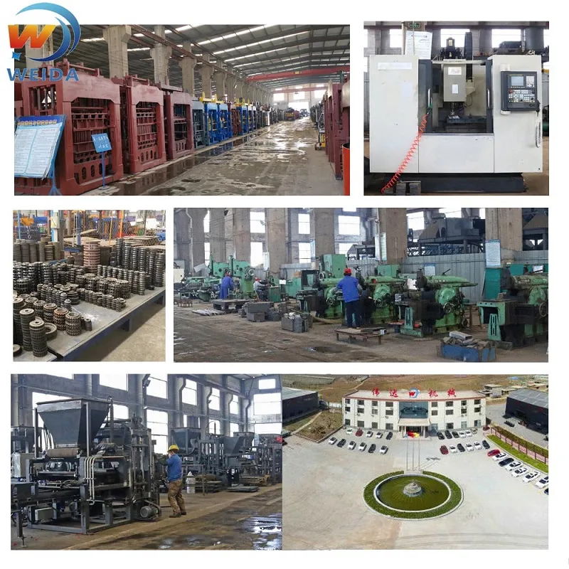 Hydraulic Paver Block Making Machine Wd-150t No Vibration Solid Paver Brick Making Machine for Sale