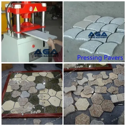Hydraulic Stone Stamping Machine for Pressing Granite Marble Pavers (P72/81)