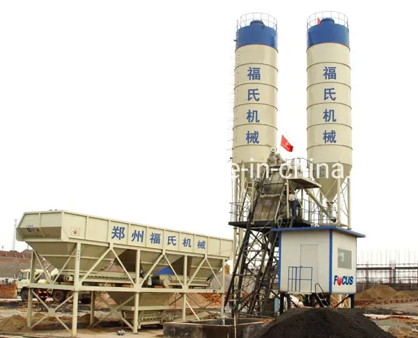 Hzs 25-180m3/H Stationary Concrete Batching Plant
