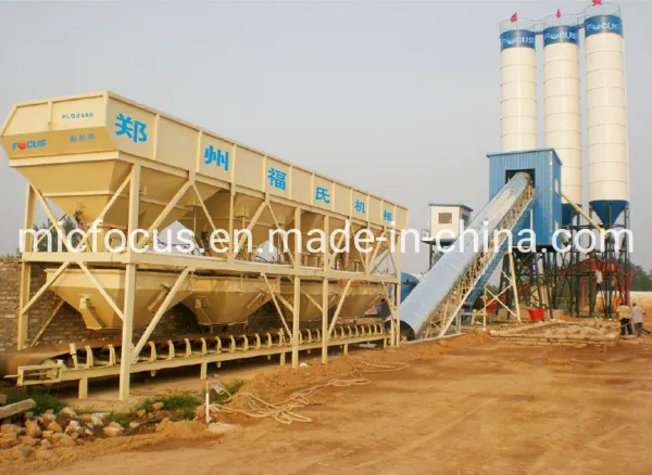 Hzs 25-180m3/H Stationary Concrete Batching Plant